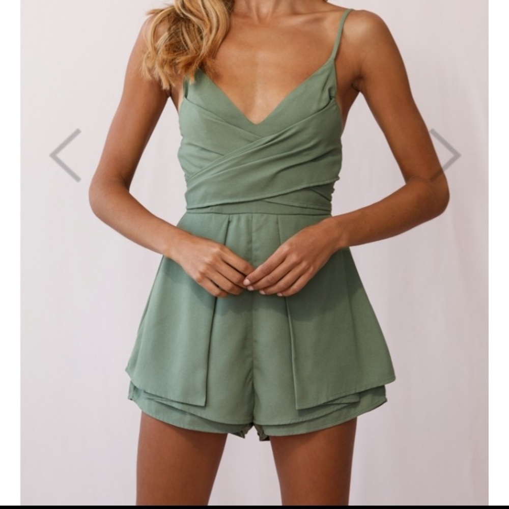 Olive Romper